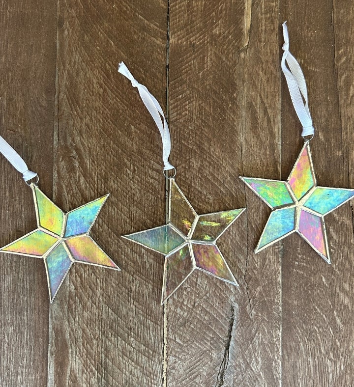 Gift For Dad: Handmade Stained-glass Star