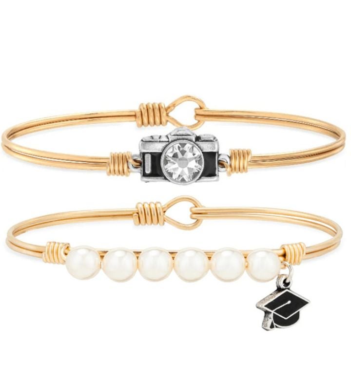 Capture The Moment Commemorative Bangle Bracelet Set