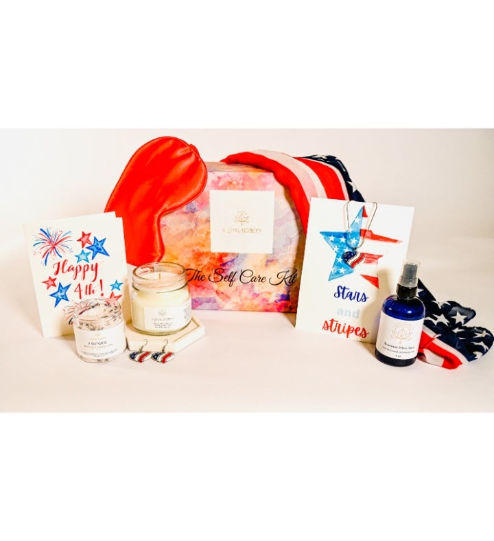 Celebrating America, Patriotic Spa Gift Box