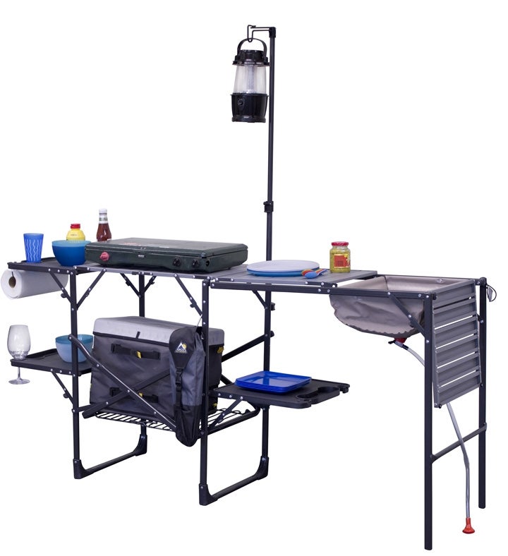 Gci Outdoor Portable Outdoor Master Cook Station    black And Chrome