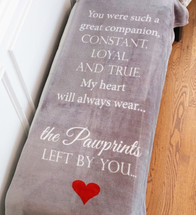 Pawprints Left By You - Loss Of Dog Or Cat Gift Set