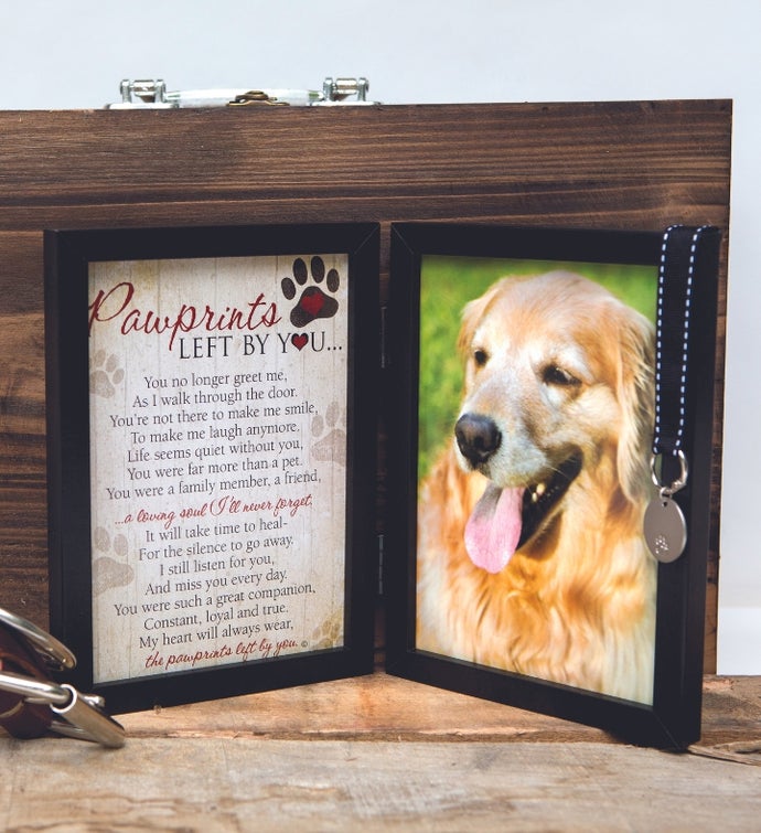 Pawprints Left By You - Loss Of Dog Or Cat Gift Set