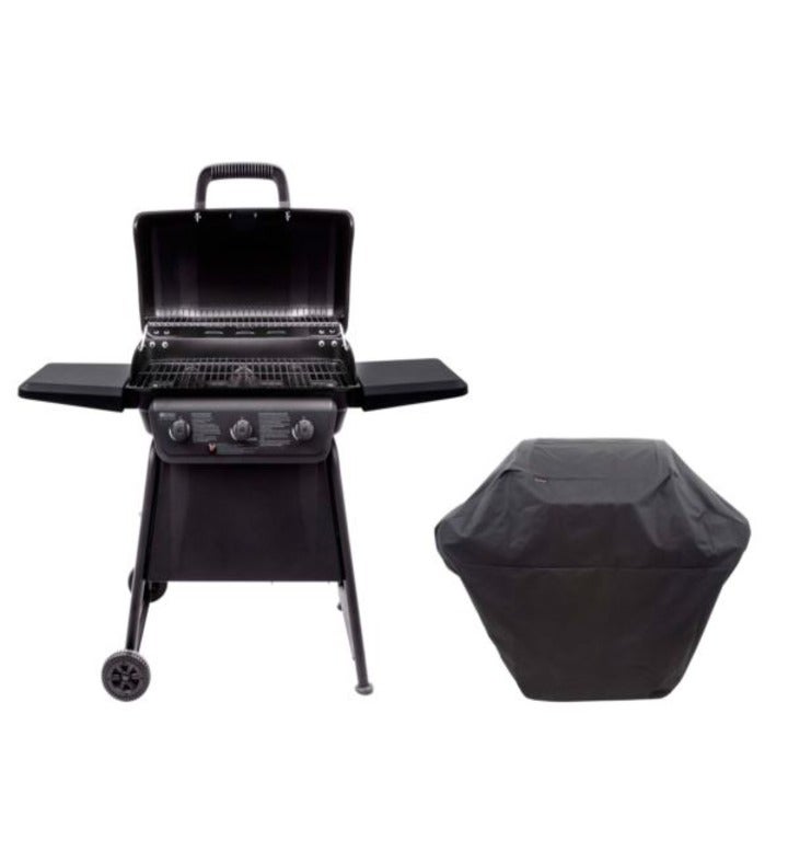 Char Broil Classic 3 Burner Grill And Cover Package