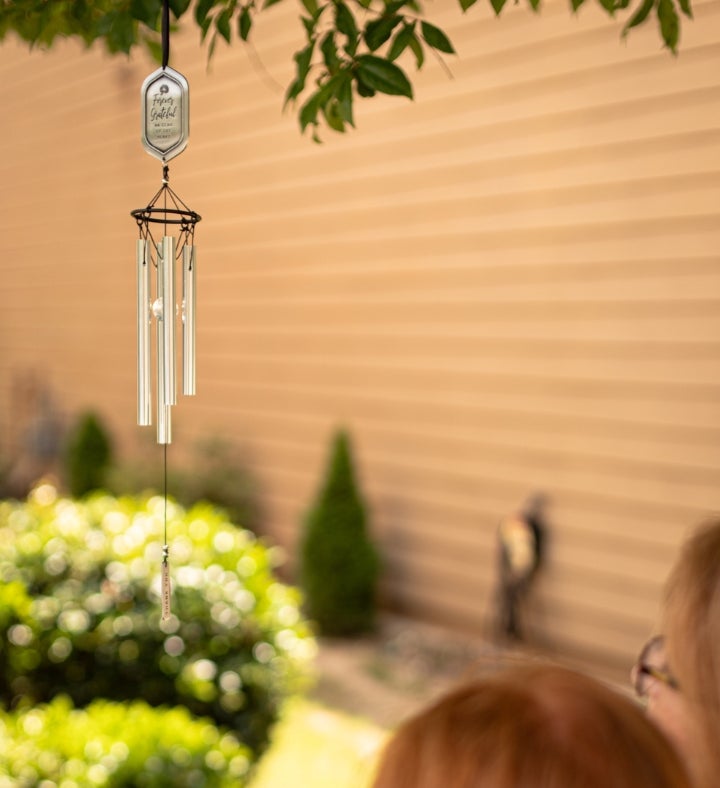 Forever Grateful Windchime Thank You Gift