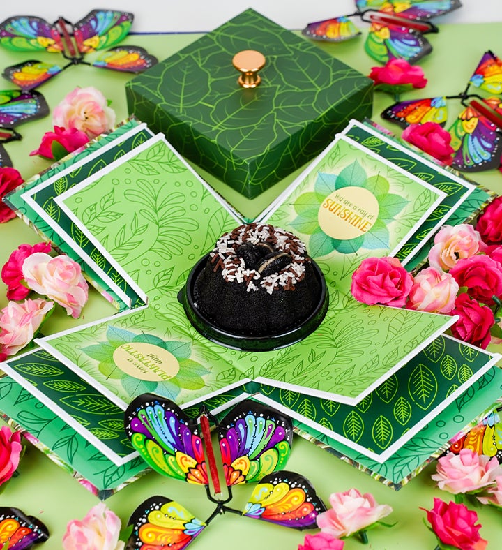 Plant Lovers Explosion Cake Gift Box