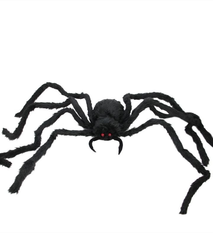 Led Flashing Eyes Spider Halloween Decoration