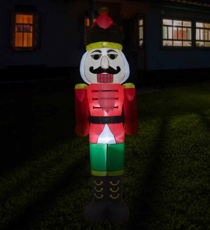 Nathaniel The Nutcracker 8-foot Christmas Inflatable