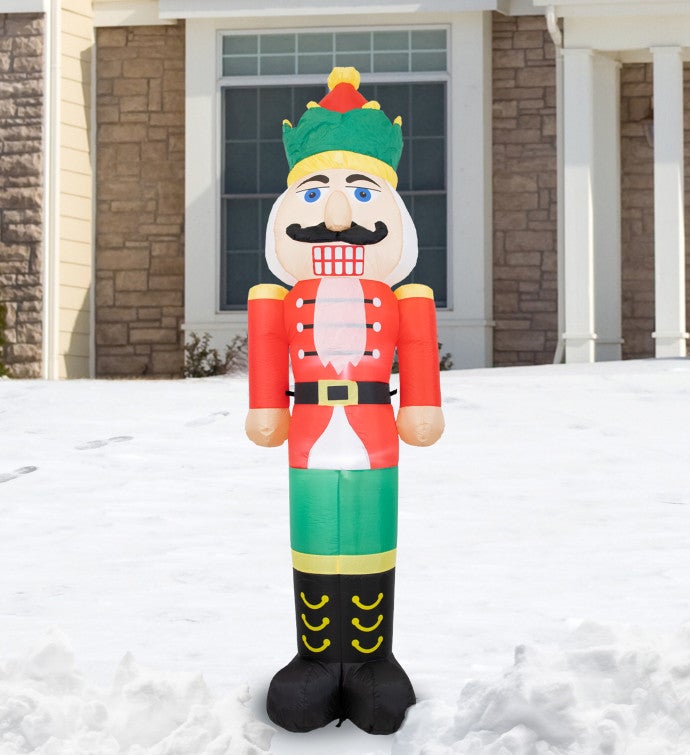 Nathaniel The Nutcracker 8-foot Christmas Inflatable