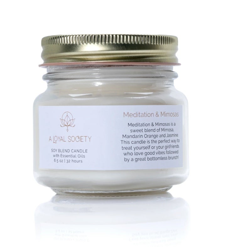 Something Blue, Bridal Spa Gift Box, Lavender Candle