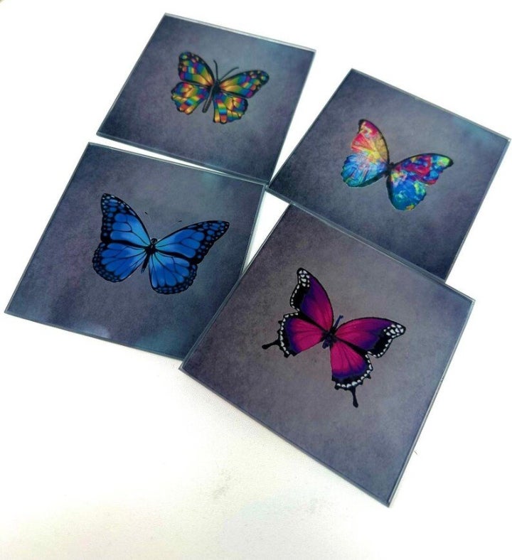 Butterfly Coaster Set