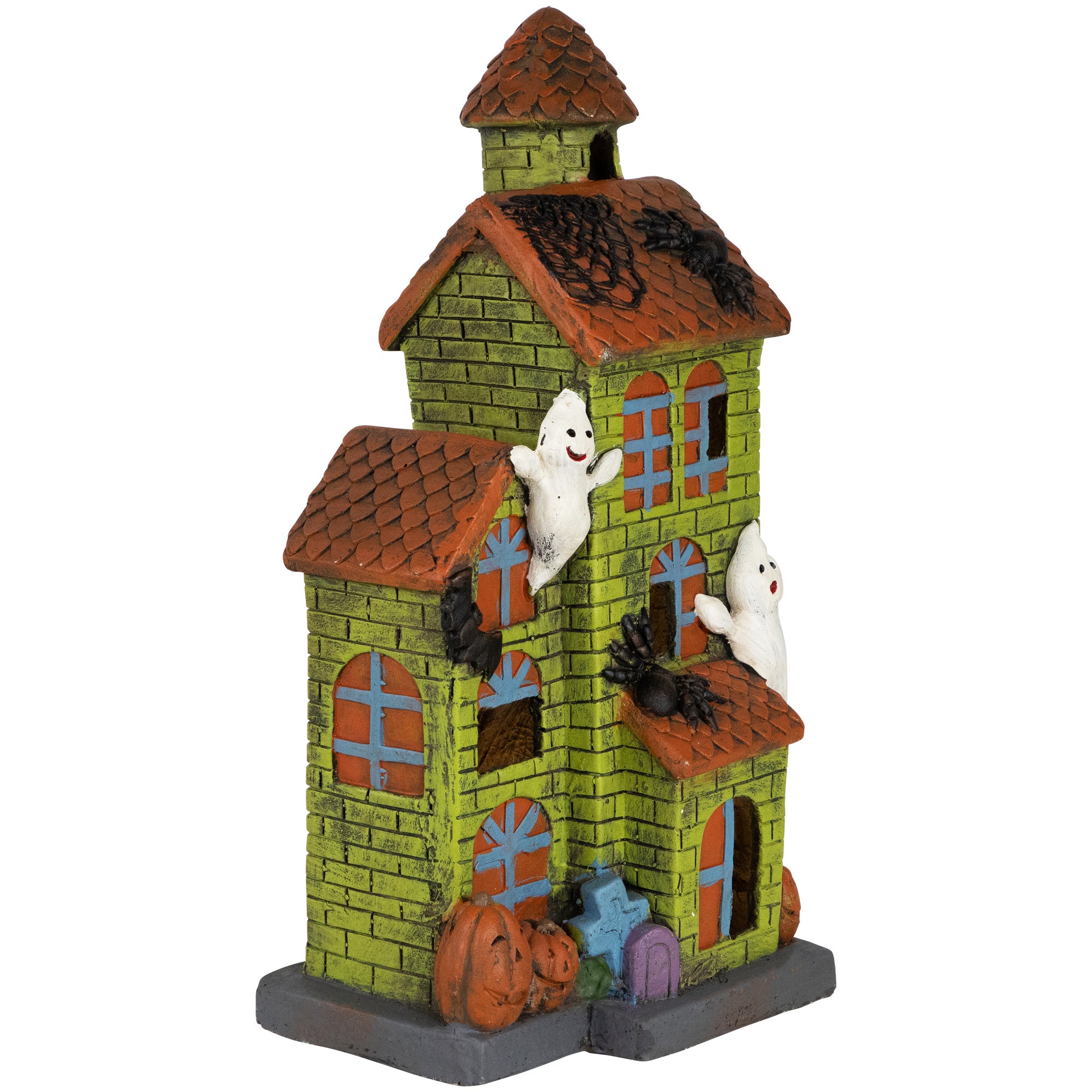 Led Lighted Ghostly Haunted House Halloween Decoration - 20"