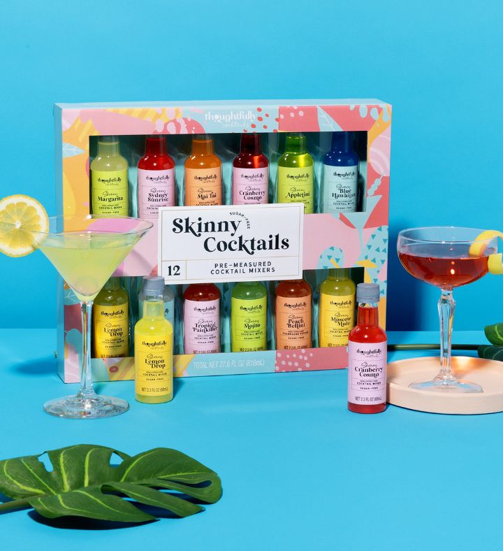 Skinny Cocktail Mixers Gift Set of 12