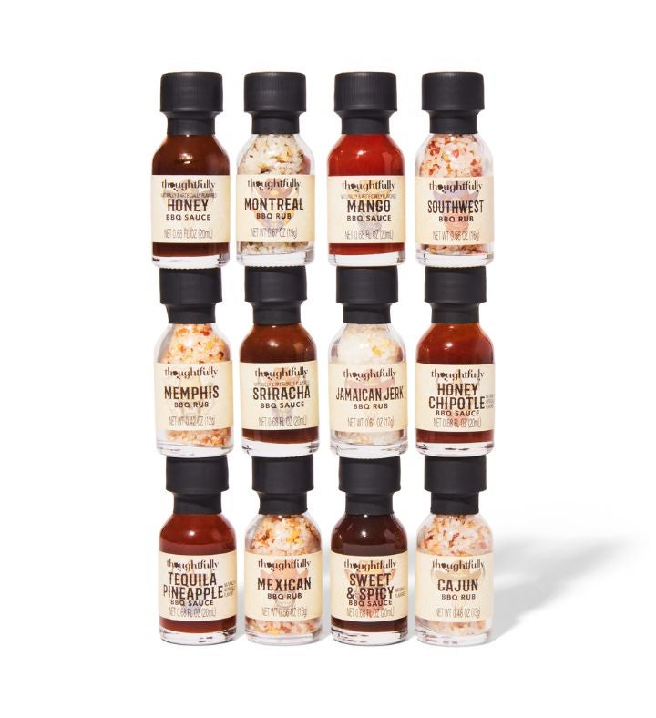 Most Wanted BBQ Sauces and Rubs Gift Set of 12