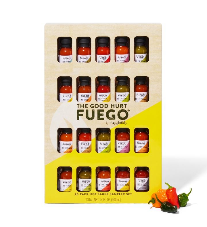 The Good Hurt Fuego Hot Sauce Sampler, Set of 20