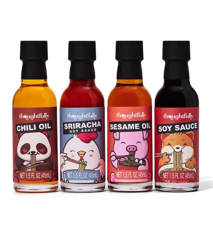 Ramen Oils and Sauces, Set of 4