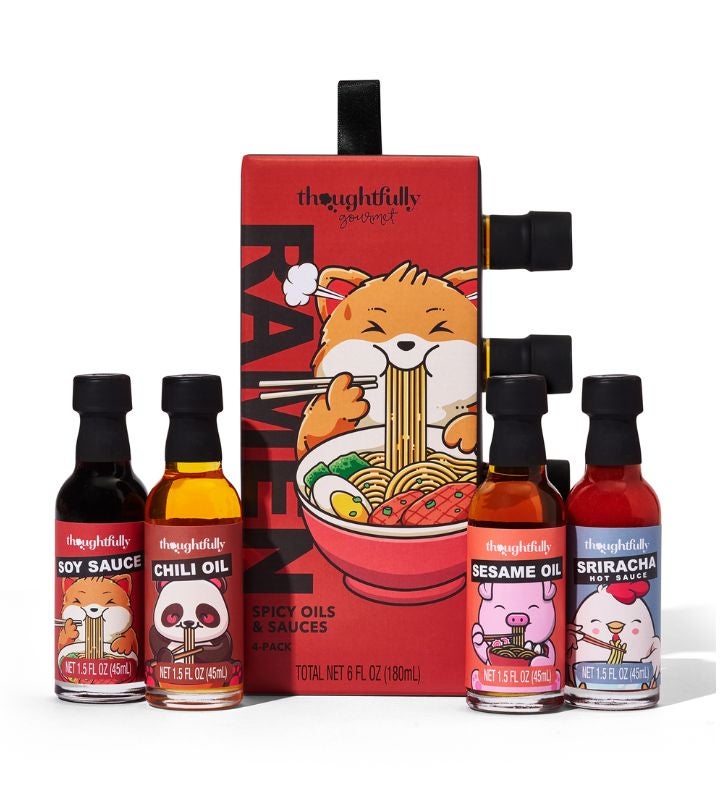 Ramen Oils and Sauces, Set of 4