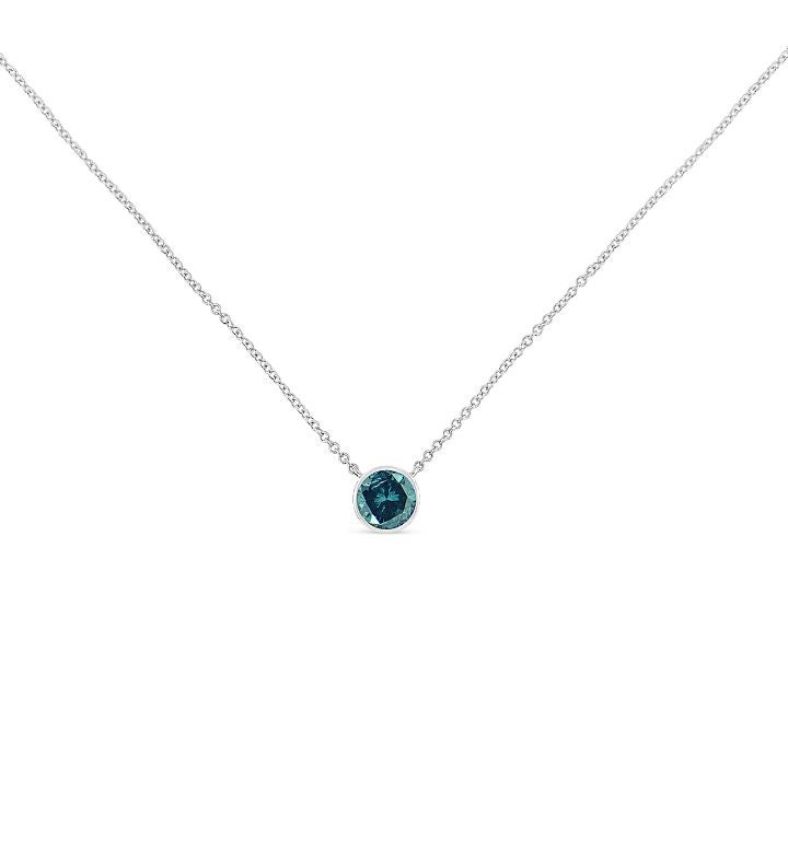 925 Sterling Silver Solitaire Pendant
