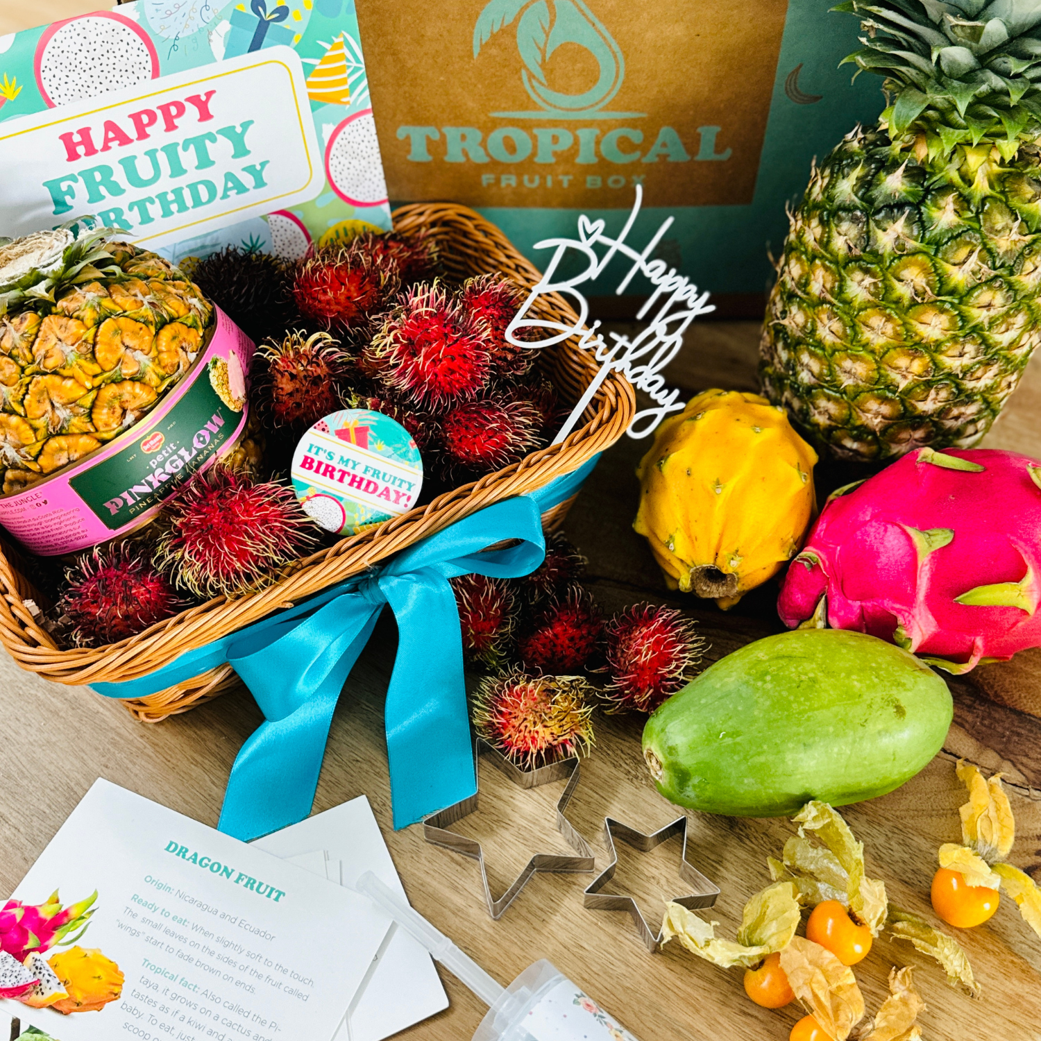 Tropical Fruit Birthday Gift Box