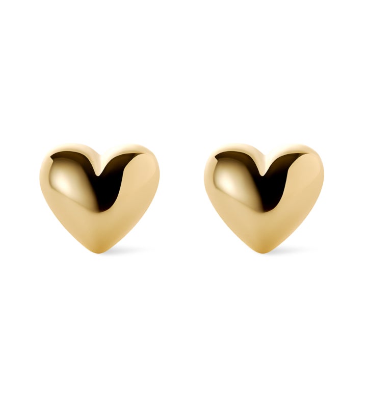 Heart Earrings   Lev Studs