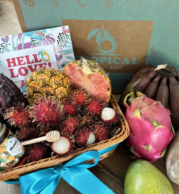 Love is in the Air Tropical Fruit Box