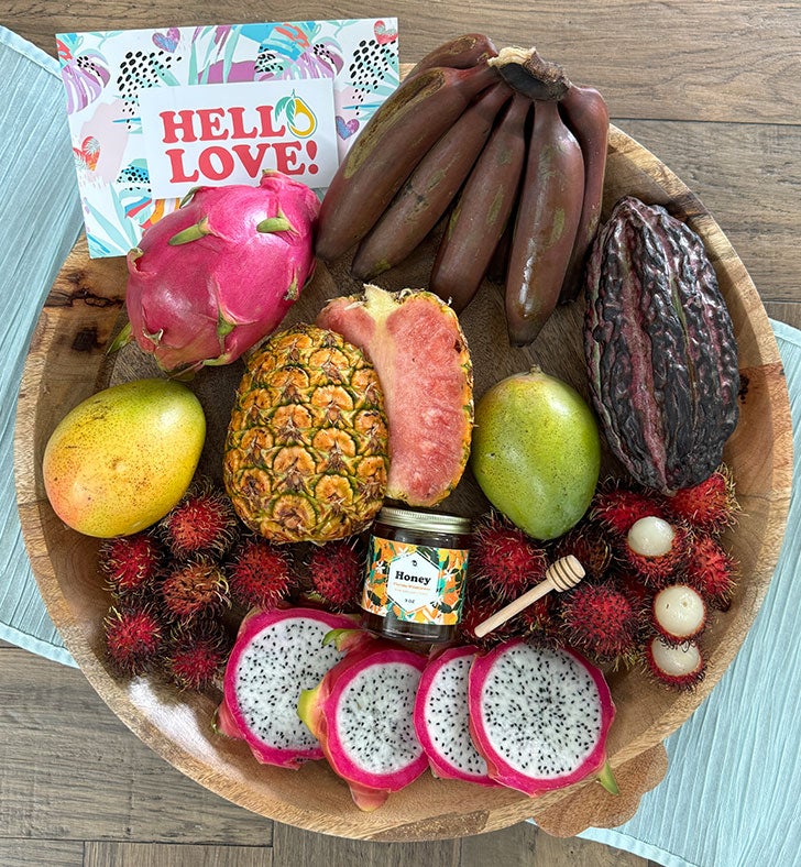 Love is in the Air Tropical Fruit Box