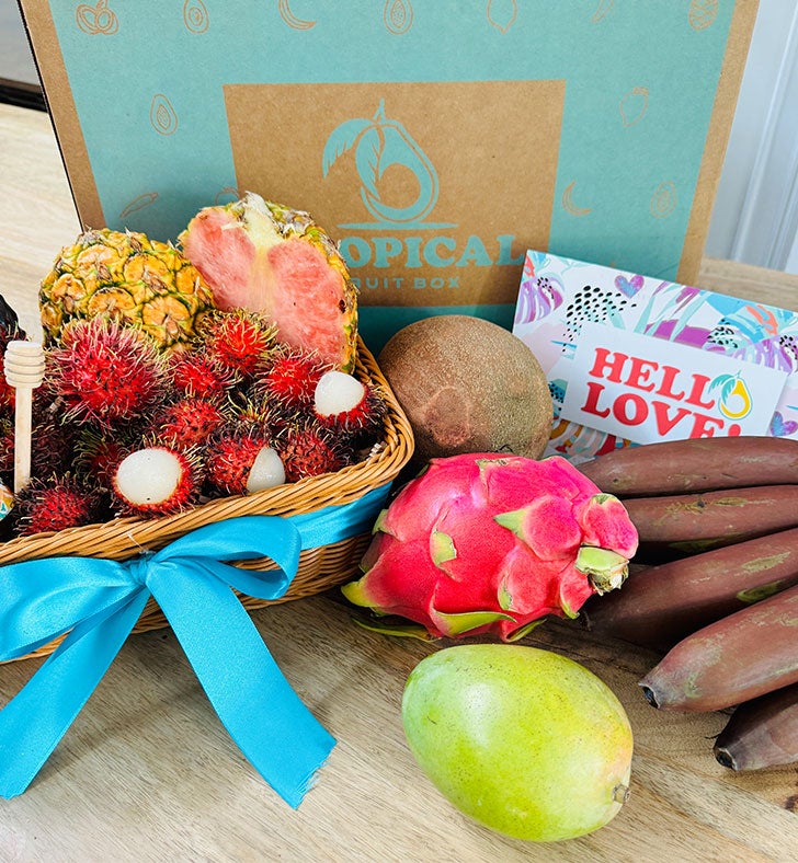 Love is in the Air Tropical Fruit Box