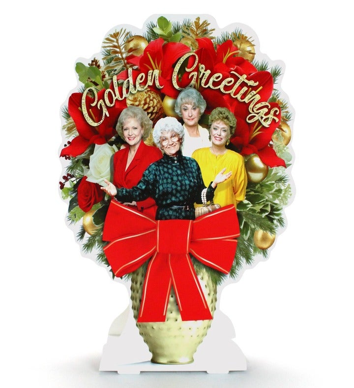 Golden Girls– Golden Greeting Holiday Bouquet