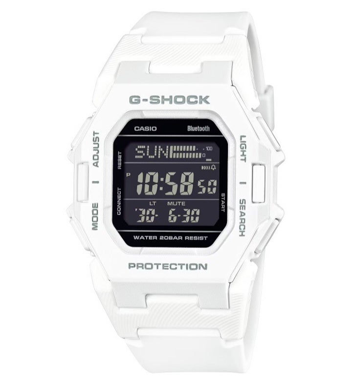 Cool White Meets Bluetooth: G shock Watch For Small Wrists