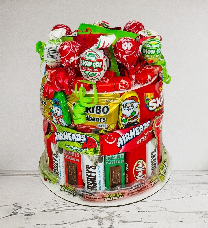 Christmas Candy Cake