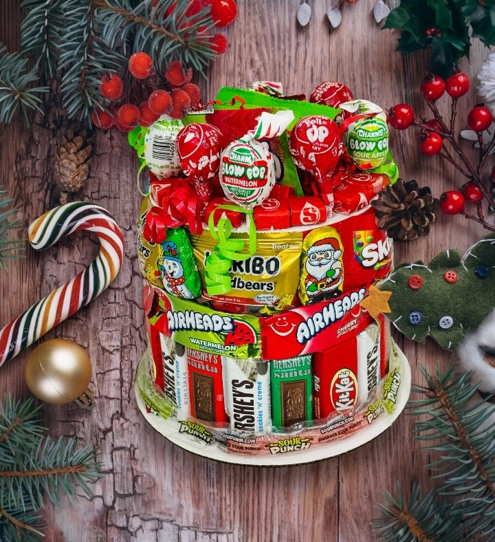 Christmas Candy Cake