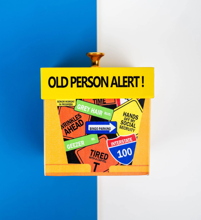 Over The Hill Explosion Gift Box
