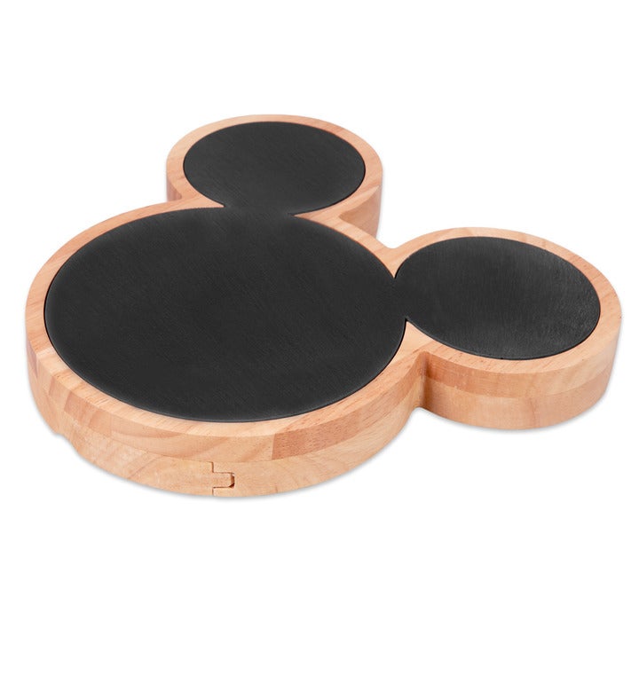 Mickey Mouse Slate Cheese Board With Cheese Knife Set