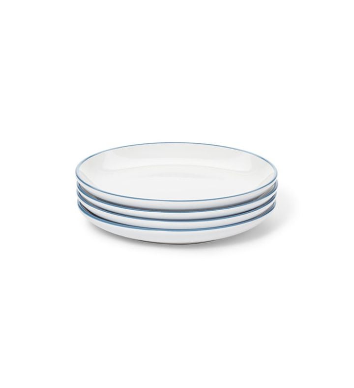 Ocean Blue Stripes Ceramics Dining Collection