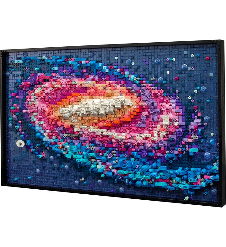 LEGO Art The Milky Way Galaxy Wall Art Set 31212