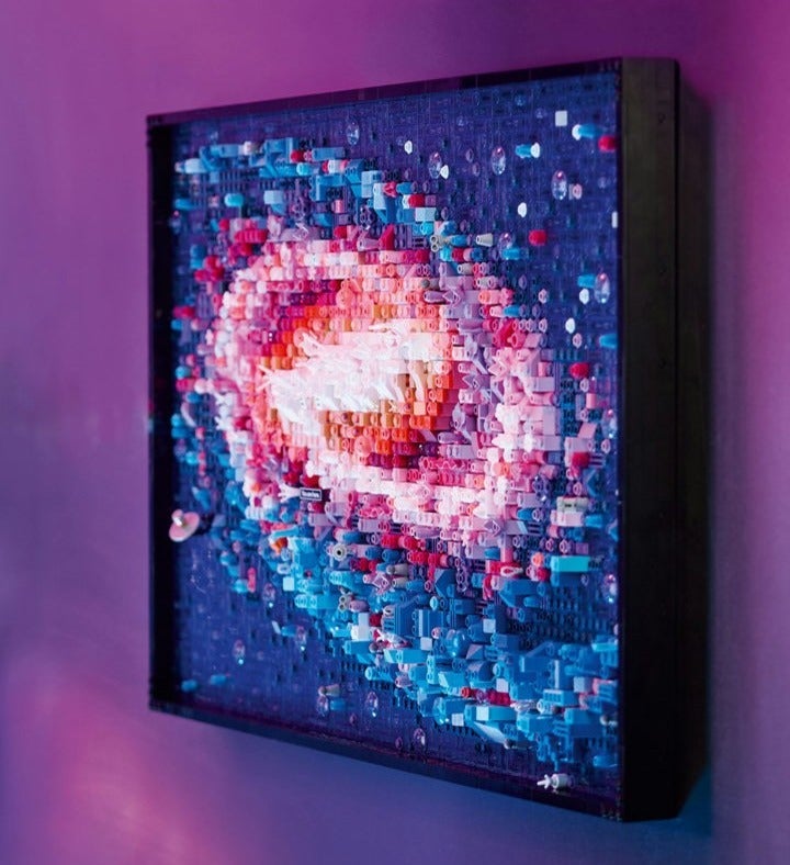 LEGO Art The Milky Way Galaxy Wall Art Set 31212