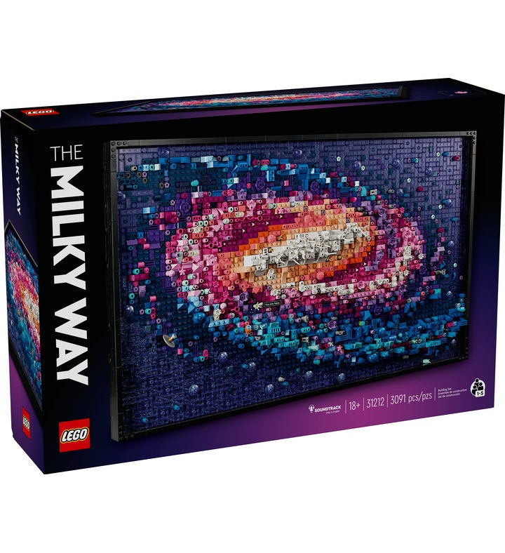 LEGO Art The Milky Way Galaxy Wall Art Set 31212