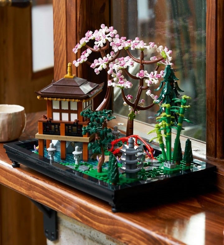 LEGO Icons Tranquil Garden 10315 Building Kit For Adults 1,363 Pieces