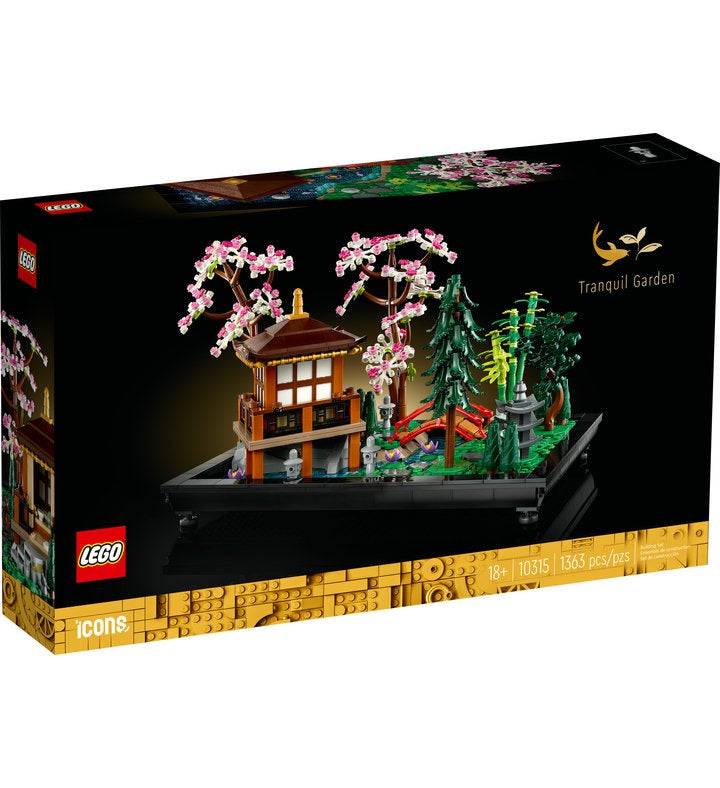 LEGO Icons Tranquil Garden 10315 Building Kit For Adults 1,363 Pieces