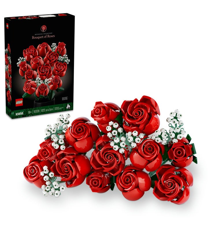 Lego Icons Bouquet Of Roses Building Set 10328