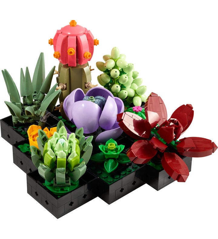 LEGO Succulents 10309 Plant Decor Building Kit 771 Pieces