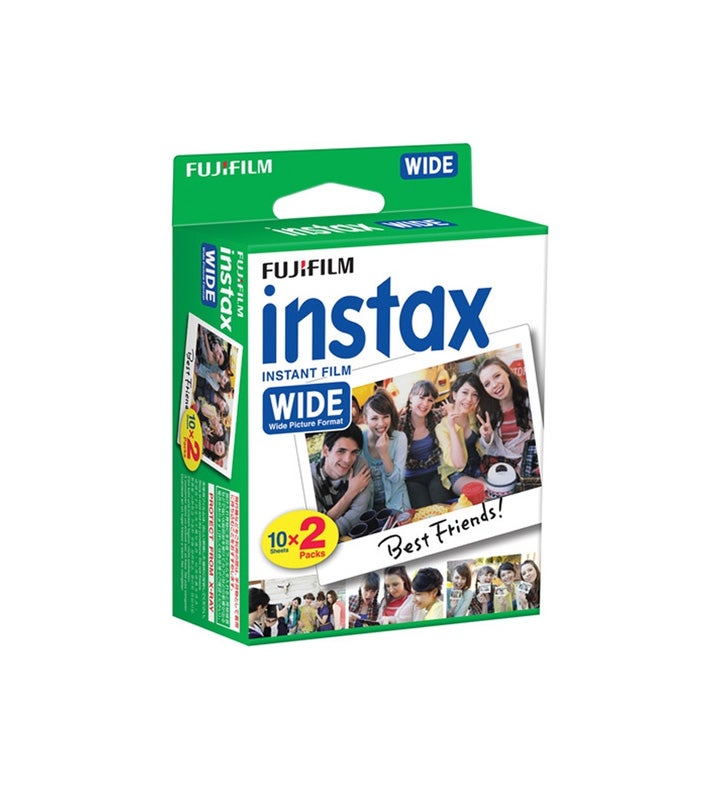 Fujifilm Instax Wide Film Twin Pack    20 Exposures