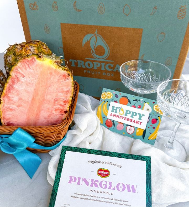 Happy Anniversary Pink Pineapple Duo Exclusive Gift Box