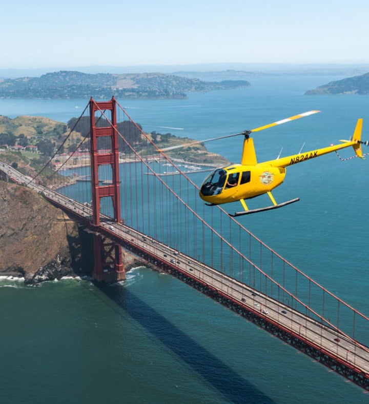 Golden Gate Helicopter Tour For Two - San Francisco