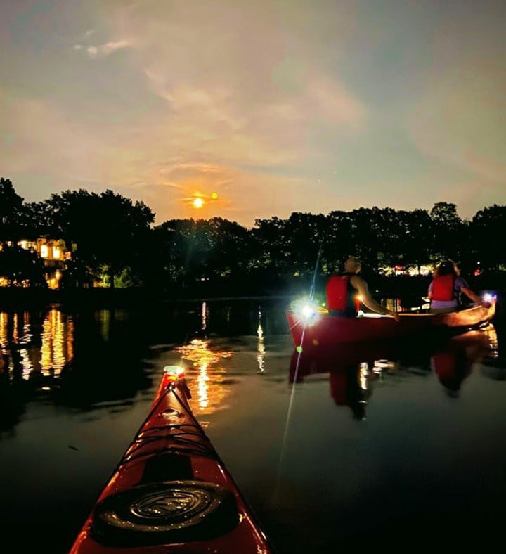 Moonlight Canoe Trip For Two - Boston