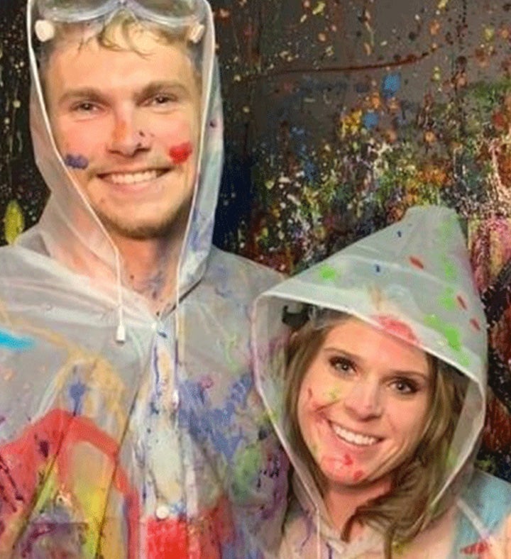 Fun Splatter Painting Date Night For Two   Dallas