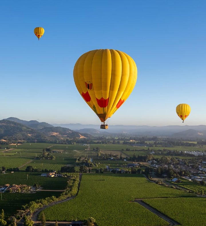 Napa Valley Hot Air Balloon Ride For Two - San Francisco