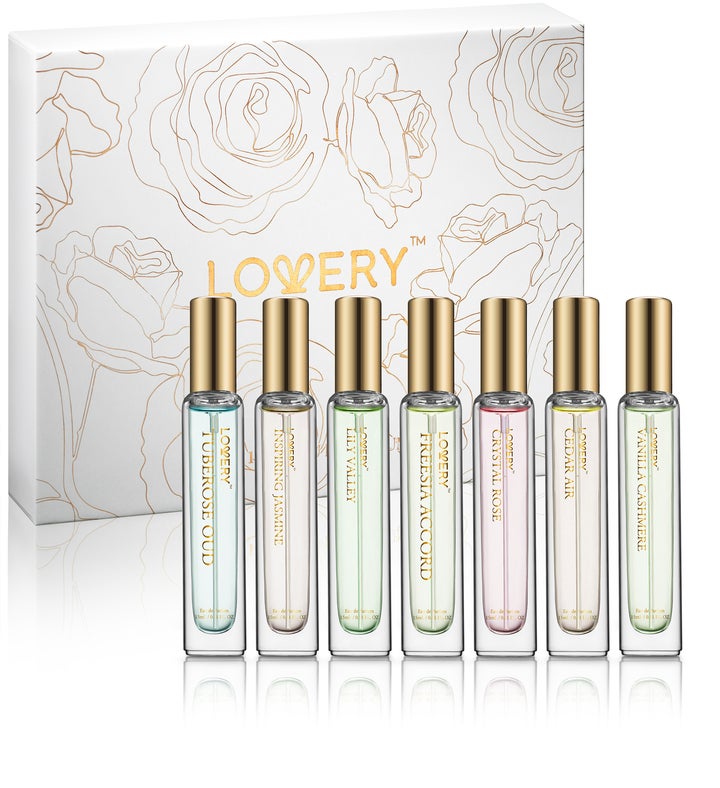 14 pc. Eau De Parfum Gift Set With Perfume Pouches
