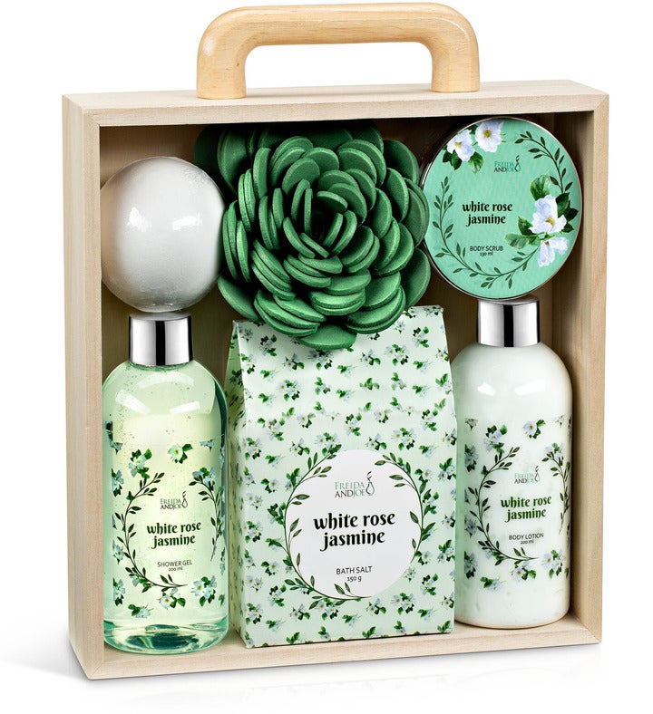 White Rose & Jasmine Spa Set 