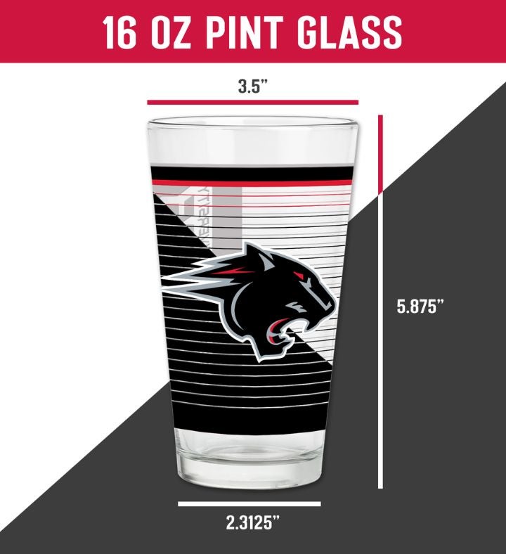 College 2 Pack 16oz Pint Glass Gift Set