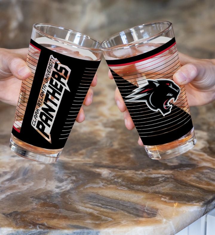 College 2 Pack 16oz Pint Glass Gift Set